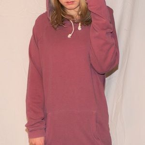 american apparel sweatshirt dress